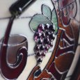 ステンドグラス看板照明ワインバー｜WINE BAR Stainedglass sign lamp