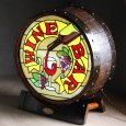 ステンドグラス看板照明ワインバー｜WINE BAR Stainedglass sign lamp