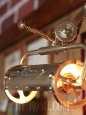 画像12: 真鍮製ダブルシザーアームランプ｜インダストリアル二重蛇腹式ウォールライト｜Hi-Romi.com 完全オリジナル照明 (12)