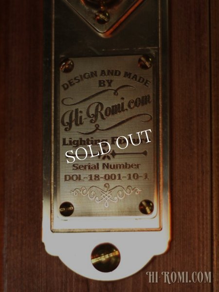 インダストリアル壁掛け照明ウォールランプ｜工業系真鍮×木トラスアームブラケットライト