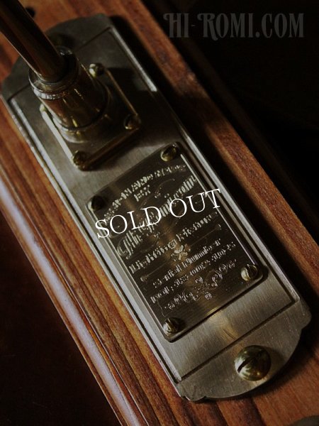 工業系壁掛け照明インダストリアルシェード＆フック付ブラケットライト｜真鍮・木ウォールランプ