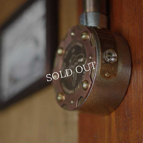 インダストリアル配管&シェード付ブラケットライト｜ヴィンテージ壁掛け照明ウォールランプ