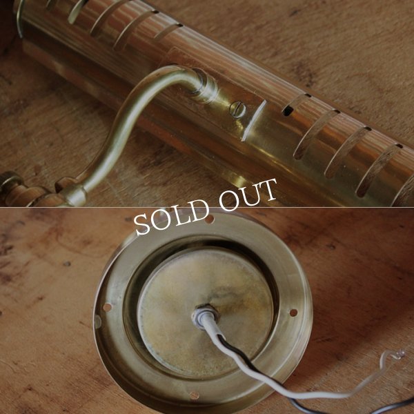 ピクチャーライト｜インダストリアル工業系壁掛け照明ブラケットライト真鍮