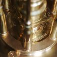 画像16: インダストリアルテーブルライト弾丸ケージ薬莢｜工業系真鍮アンティーク卓上照明 (16)