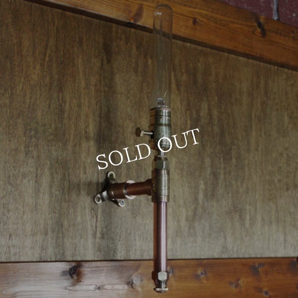 インダストリアルスチームパンクパイプブラケットライト工業系配管照明