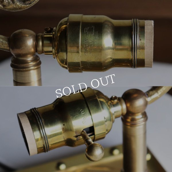 アートデザインランプ・ブラケットライト壁掛け照明｜アンティーク&スチームパンクアーガイル柄メタルワーク