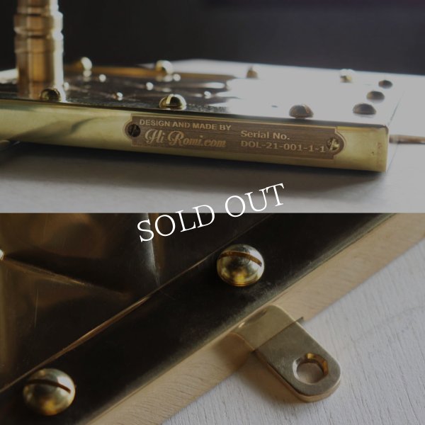 アートデザインランプ・ブラケットライト壁掛け照明｜アンティーク&スチームパンクアーガイル柄メタルワーク