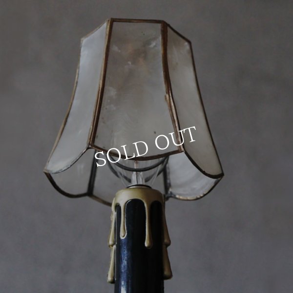 画像19: ヴィンテージ２灯キャンドルテーブルライト｜アンティーク卓上照明 (19)