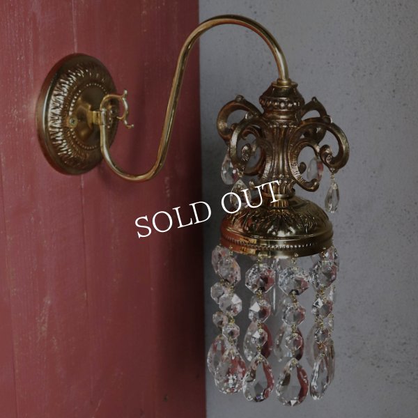 USAヴィンテージヴィクトリアン調ミニシャンデリアブラケットライト照明