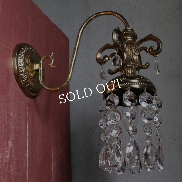 USAヴィンテージヴィクトリアン調ミニシャンデリアブラケットライト照明