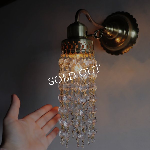 USAヴィンテージミニシャンデリアブラケットライト壁掛け照明