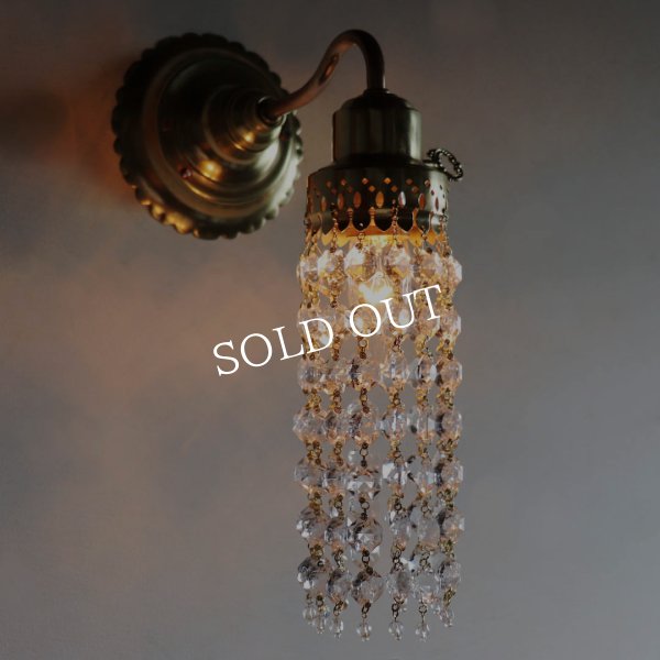 USAヴィンテージミニシャンデリアブラケットライト壁掛け照明