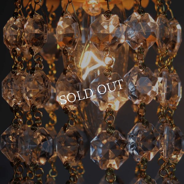 USAヴィンテージミニシャンデリアブラケットライト壁掛け照明