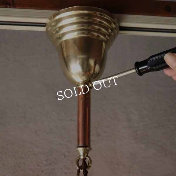 インダストリアル真鍮製ケージ付ペンダントライト工業系吊下げ照明 ｜ アメリカンスタイル照明