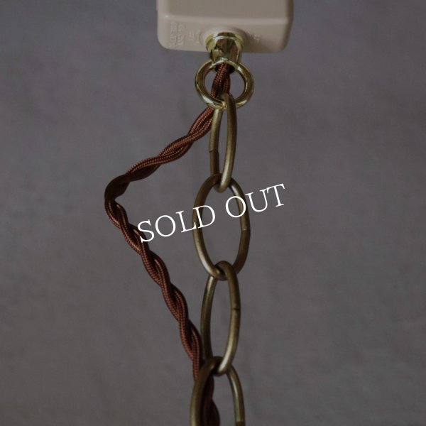 画像7: インダストリアルバレットケージペンダントライト｜USAヴィンテージ・弾丸薬莢&ケージ付き吊下げ照明・工業系ライト (7)