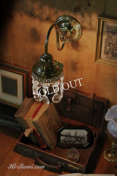 画像8: ダブルカットティアドロッププリズムブラケットライト｜壁掛照明 (8)