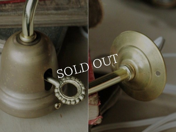 ヴィンテージインダストリアル真鍮ベル型ブラケットライト｜アンティークウォールランプ壁掛け照明照明