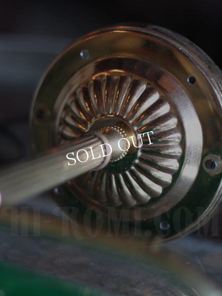 USAヴィンテージバンカーズランプグリーンシェード壁掛け照明ブラケットライト真鍮製A/工業系インダストリアルアトリエランプ