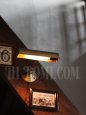 ヴィンテージ角度調整真鍮製ピクチャーライトウォールランプ/アンティーク工業系壁掛け照明