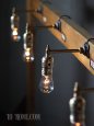 USAヴィンテージLEVITON社製真鍮ソケット付ミニブラケットライトA｜アンティーク壁掛け照明