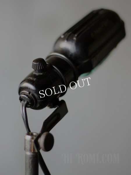 アンティーク工業系卓上照明｜シンガーミシンインダストリアルライトリメイクテーブルライト