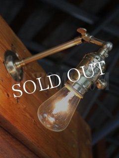 ヴィンテージ工業系ウォールランプ兼用ペンダントライトD/アンティーク