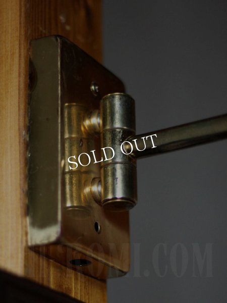 画像4: ヴィンテージ工業系角度調整可能2灯ターンスイッチ付ピクチャーライト/アンティークランプ照明 (4)