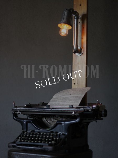 USAヴィンテージSTONCOインダストリアル角度調整付ブラケット/アンティーク工業系照明壁掛ランプ