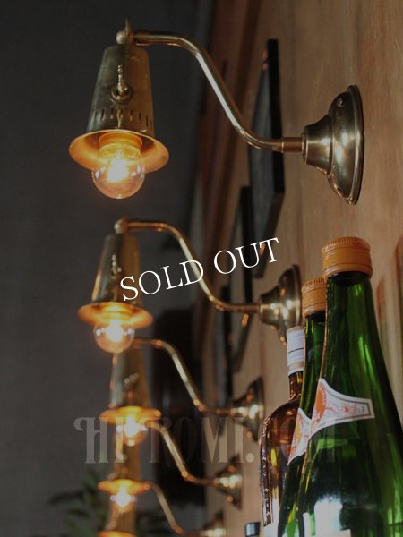 アメリカンヴィンテージミニ角度調整&ソケットホルダー付きブラケットA/インダストリアル・ミッドセンチュリーウォールランプ壁掛照明