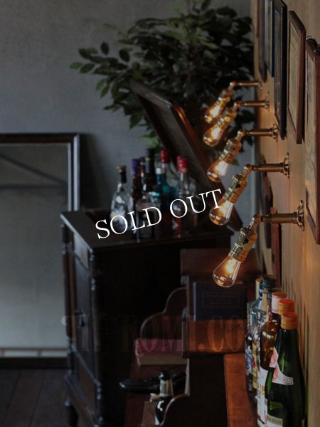 画像3: LEVITON社製真鍮ソケット&角度調整付きバレット型ミニブラケット (3)