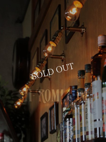 画像4: LEVITON社製真鍮ソケット&角度調整付きバレット型ミニブラケット (4)