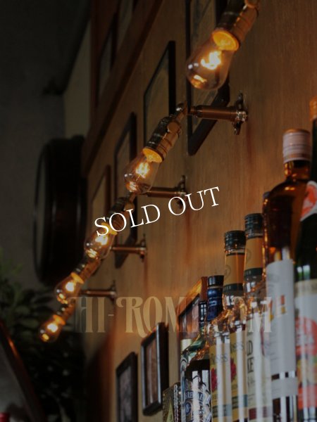 画像9: LEVITON社製真鍮ソケット&角度調整付きバレット型ミニブラケット (9)