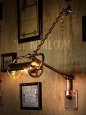 LEVITON社製真鍮ソケット付きインダストリアルカスタムピクチャーライトA/アメリカンブラケットランプ壁掛照明ウォールランプ
