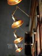 画像11: LEVITON社製真鍮ソケット付きインダストリアル3点角度調整＆シェード付きブラケットランプA/アメリカン作業灯ランプ壁掛照明ウォールライト  (11)