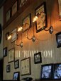 画像5: LEVITON社製真鍮ソケット付コロニアルスワンネックブラケットランプA/アメリカンヴィクトリアンランプ壁掛照明ウォールライト (5)