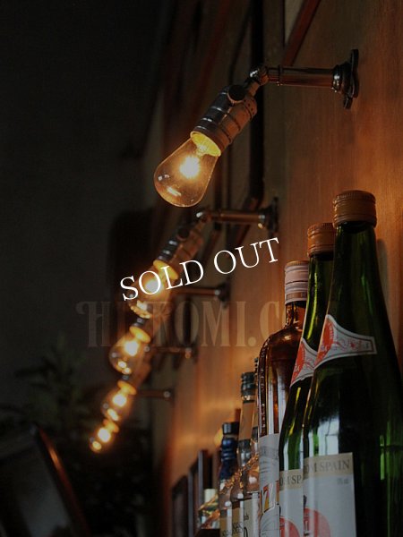 画像3: LEVITON社製アルミソケット＆角度調整付きミニブラケット/インダストリアル壁掛照明ウォールランプ (3)