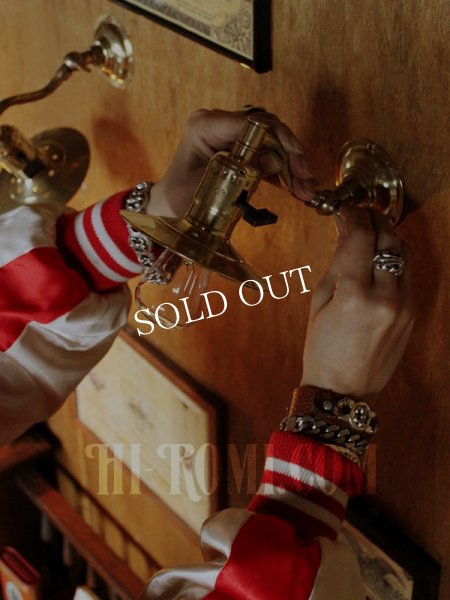 USAヴィンテージ工業系角度調整&平シェード付き真鍮ブラケット/インダストリアル照明壁掛けランプ