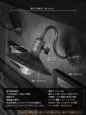 画像12: LEVITON社製パドルスイッチソケット＆平型シェード真鍮製ブラケットA/工業系壁面照明ウォールランプライト (12)