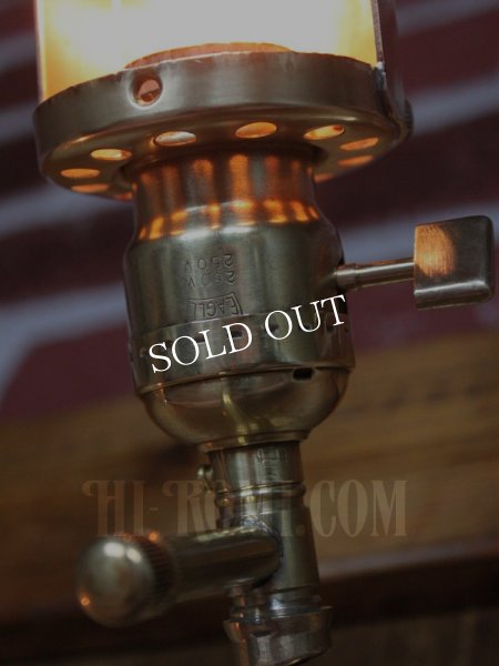 画像15: EAGLE社製パドルスイッチ式ソケット&筒型シェード付真鍮製角度調整ブラケットA/工業系スチームパンク壁面照明ウォールランプインダストリアルライト/ミシンライト (15)