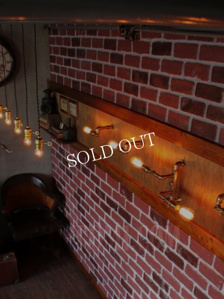 画像13: アメリカンヴィンテージEAGLE社製ファットボーイソケット&角度調整付ブラケット/工業系スチームパンク壁面照明ウォールランプインダストリアルライト (13)