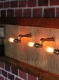 画像11: アメリカンヴィンテージEAGLE社製ファットボーイソケット＆角度調整付ブラケット/工業系スチームパンク壁面照明ウォールランプインダストリアルライト (11)