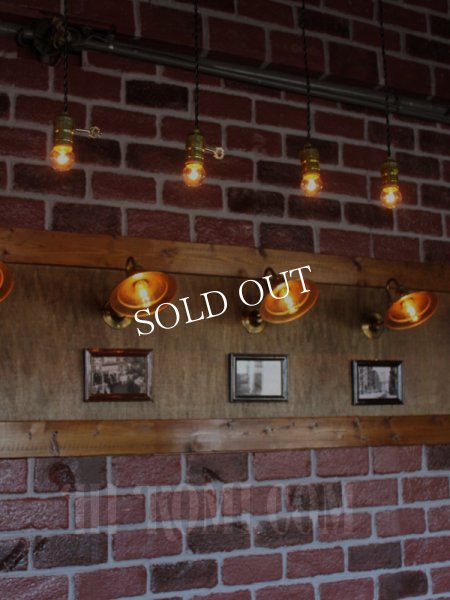 画像10: LEVITON社製鍵スイッチ付アルミ製ソケットペンダントライト (10)