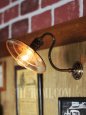 画像4: インダストリアル真鍮平皿シェードブラケットライト｜工業系照明 (4)