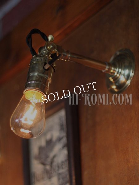 工業系壁掛け照明｜インダストリアルミニブラケットライト・角度調整ウォールランプ