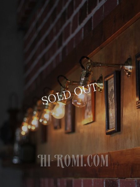 工業系壁掛け照明｜インダストリアルミニブラケットライト・角度調整ウォールランプ