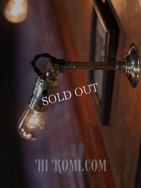 工業系壁掛け照明｜インダストリアルミニブラケットライト・角度調整ウォールランプ