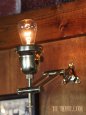 画像19: 工業系真鍮製角度調整付ダブルアームブラケット照明｜ベル型インダストリアルライト (19)