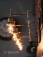 画像11: 工業系照明｜インダストリアルスウィングアームブラケットライト真鍮製 (11)