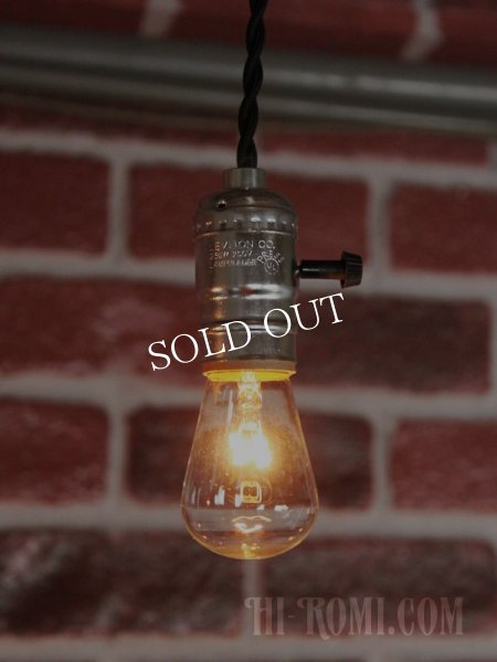 アルミ製ソケットペンダントライト｜吊下げ照明ランプ・ヴィンテージ