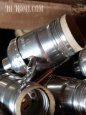 画像10: 【コード丈変更可能】銀色ヴィンテージサークルF社アルミ製ソケットペンダントライト (10)